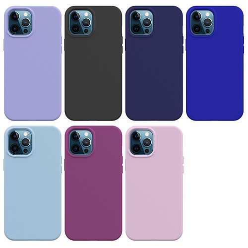 Phone Case For Apple Back Cover Iphone 12 Iphone 12 Pro Max Iphone 12 Pro Iphone 12 Mini Shockproof Dustproof Solid Colored Tpu 21 Us 12 59