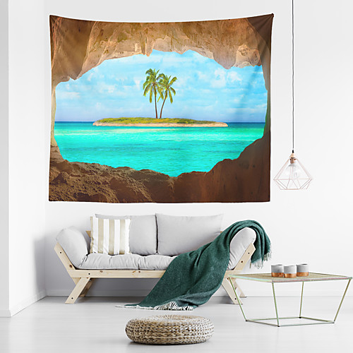 

Landscape Wall Tapestry Art Decor Blanket Curtain Hanging Home Bedroom Living Room Decoration Polyester