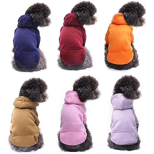 

Dog Clothes Pet Dog Hoodies for Small Dogs Vest Chihuahua Clothes Warm Coat Jacket Autumn Puppy Outfits Dog Cats Clothing