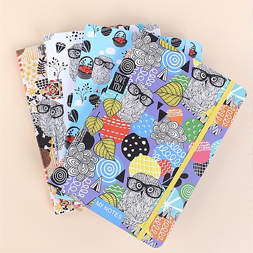 

4 pcs Notebook Notebook Ruled A5 5.8×8.3 Inch A6 4.1×5.8 Inch A7 2.9×4.1 Inch Retro Aesthetic Paper Hardcover Portable 80 Pages Notebook for Office Business Student