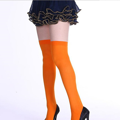 

Fashion Comfort Women's Socks Solid Colored Socks Dress Trouser Socks Medium Daily Light Blue 1 Pair