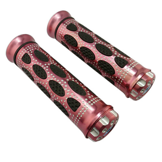 pink handlebar grips