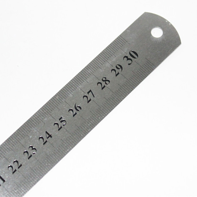 30cm Iron Ruler 652170 2021 – $5.59