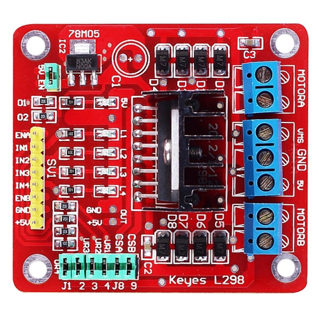 21年 Arduinoのための L298nステッピングモータドライバ コントローラ ボード コレクション 7 06