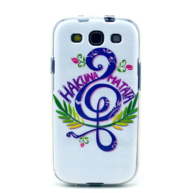 هاكونا ماتاتا الموسيقى نمط Tpu لينة حالة الغطاء عن غالاكسي S3 I9300 1377432 2021 6 29