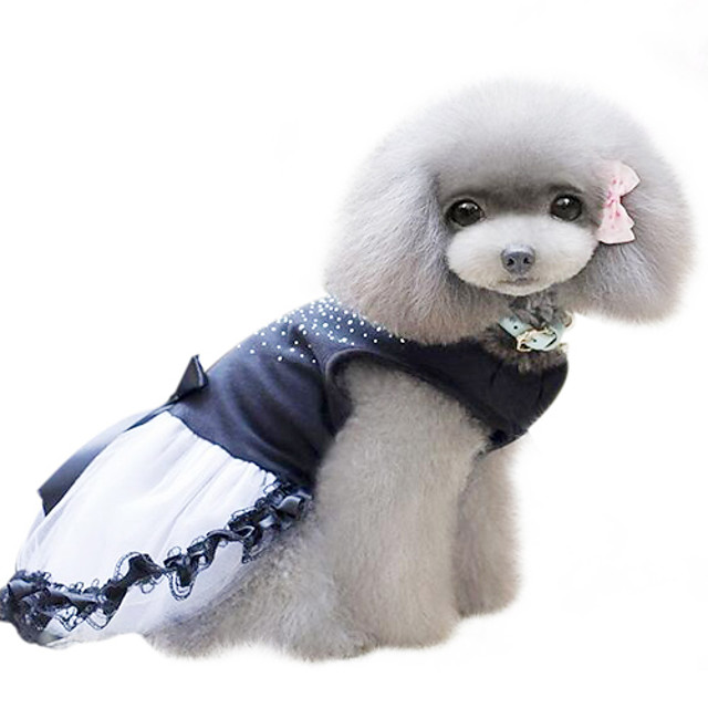 Dog Dress Crystal / Rhinestone Fashion Dog Clothes Puppy Clothes Dog