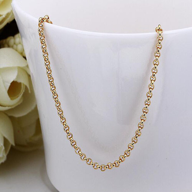 women's 18k gold necklace