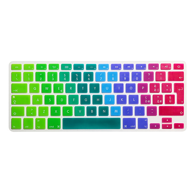 Apple Laptop 13-inch Galaxy Series Keyboard Film Protective Cover 13-inch Keyboard Cover and Silicone Keyboard Protective Film Picture Color 4