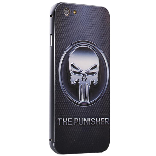 The Punisher Vzor Kovovy Ram Pc Malovane Pevne Pouzdro Pro Iphone6 6s 6 Plus 6s Navic 5067754 2021 6 29