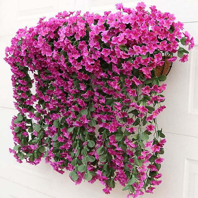 ipek modern tarzı duvar dekor çiçek uzunluğu 85cm genişlik 36cm 2 dal