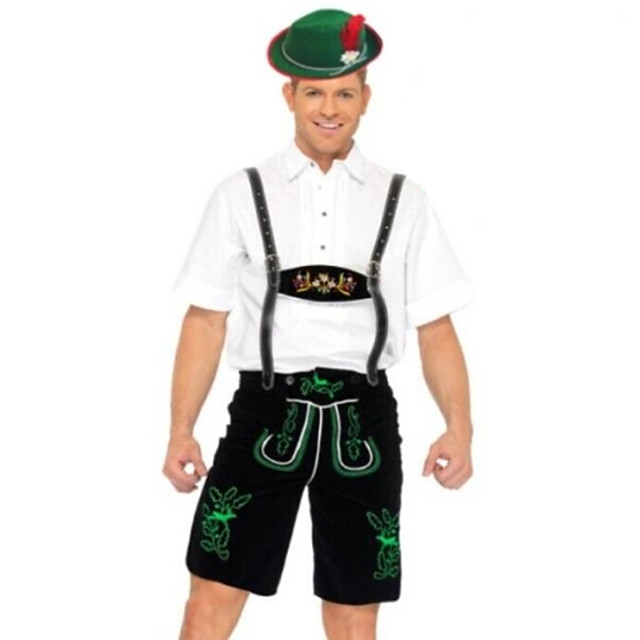 Oktoberfest Bavarski Cosplay Nosnje Kostim Za Party Muskarci Halloween Karneval Oktoberfest Festival Praznik Halloween Kostime Odjeca Crno Bijela Kolaz Muska Uniforme Iz 2457050 2021 49 19