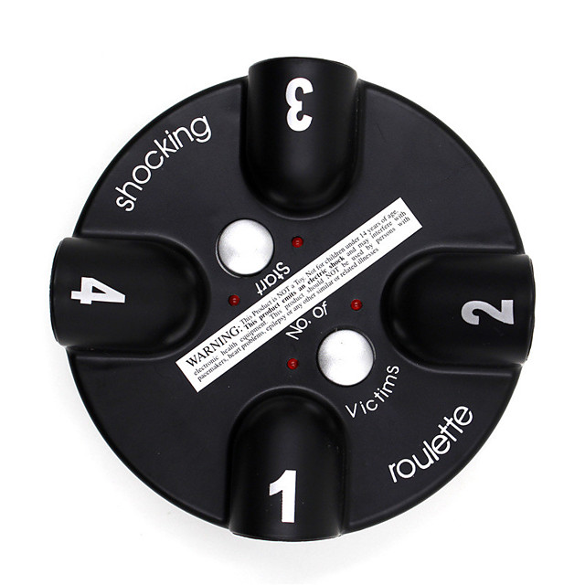 Shocking Roulette Electric Shock Game Of Chance Lucky Finger Electric Shock Device Creatived Handheld Game Player O2 5345205 2020 18 89