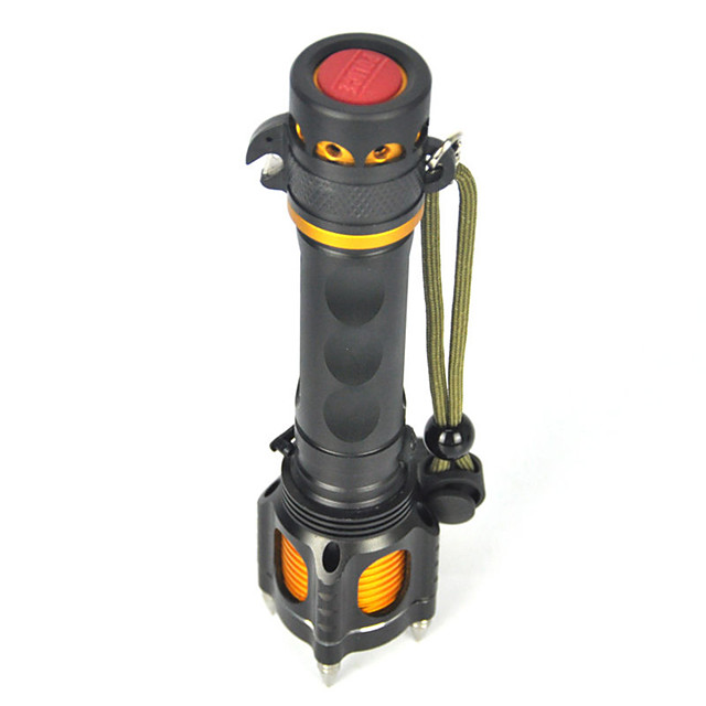  фонари Ручные фонарики Перезаряжаемый 2500 lm Светодиодная лампа Cree® XM-L T6 .