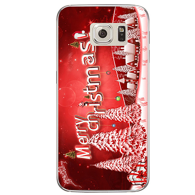 Coque Pour Samsung Galaxy S7 edge S7 Translucide Motif Coque Noël ...