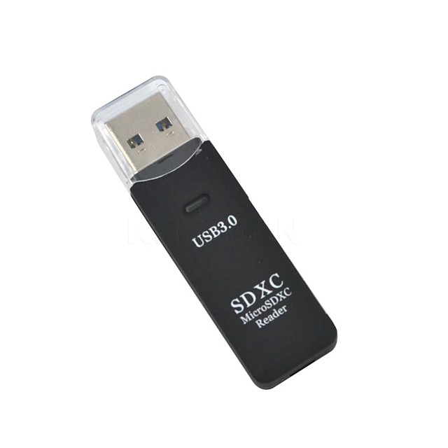 2 em 1 USB 3.0 sdhc sdxc micro sd leitor de cartão sd / microsd / tf ...