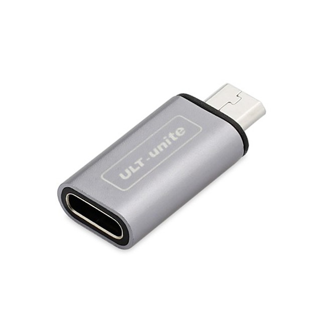 Aluminium-Legierung Shell USB-Typ-c Buchse auf Micro-USB-Stecker ...