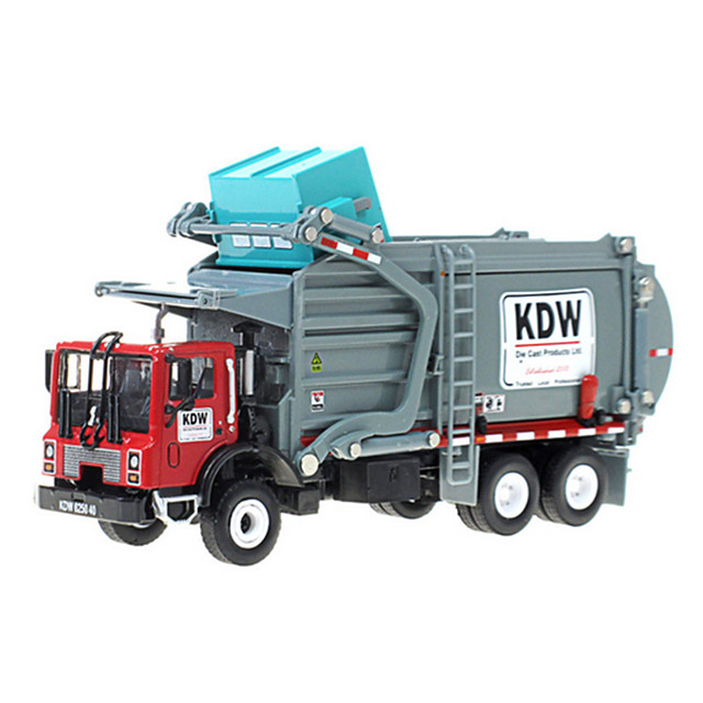 Kdw 1 24 Metalic El Plastico Abs Camion De La Basura Camion De Reciclaje De Basura Camiones Y Vehiculos De Construccion De Juguete Retractil Camioneta Chico Chica Ninos Juguetes De Coches 14 Anos 21 62 39