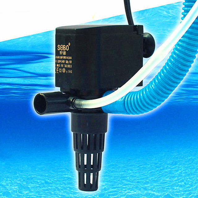 Aquarium Fish Tank Water Pump Vacuum Cleaner Energy Saving Plastic 220