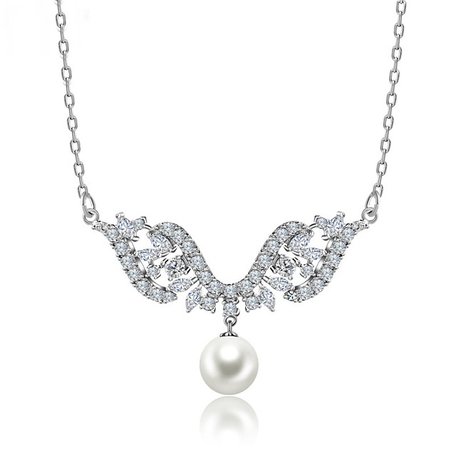 Collier Pendentif Femme Perle unique Mode euroaméricains ...
