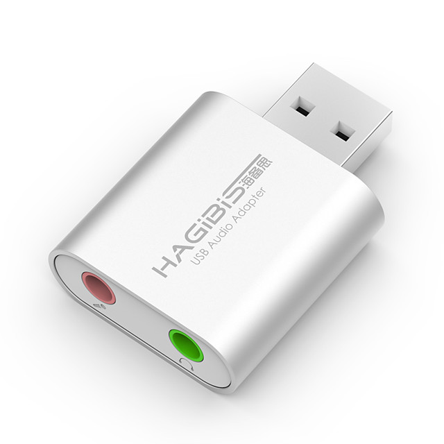 tecknet® aluminum usb external stereo sound adapter for windows and mac, plug and play tecknet® aluminum usb external stereo sound adapter for windows and mac, plug and play