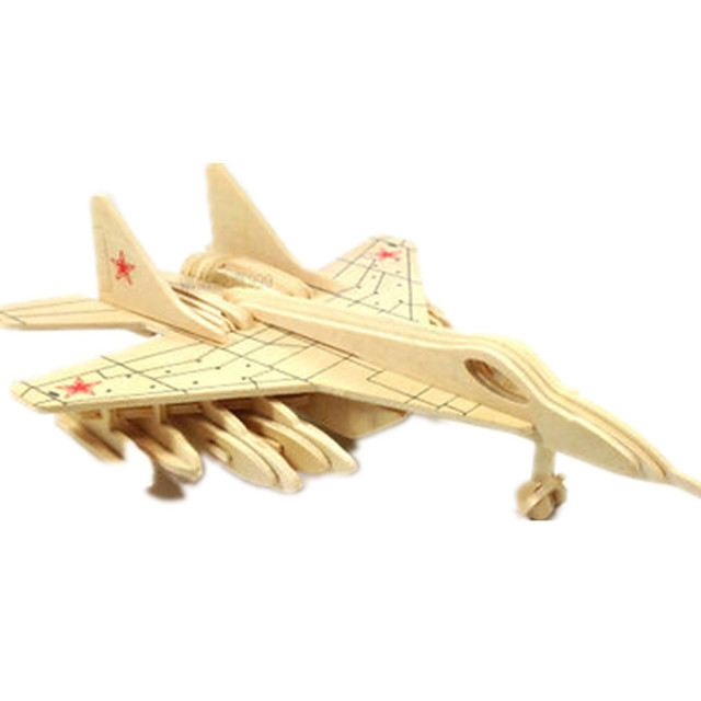 3d puzzle plane