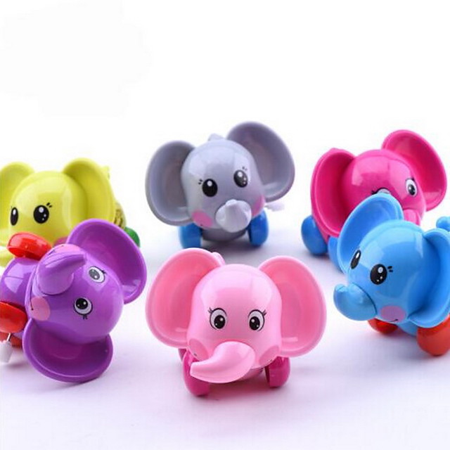 Terapi Prøve Peep Legetøjsbiler Træk-op-legetøj Pædagogisk legetøj Elefant Plastik Børne  Unisex Legetøj Gave 6190836 2021 – €15.59