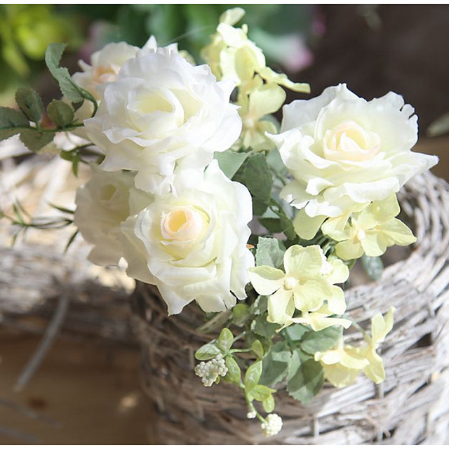 زهور اصطناعية 1 فرع الزفاف Wedding Flowers الورود أزهار الحائط 6446234 2021 5 39