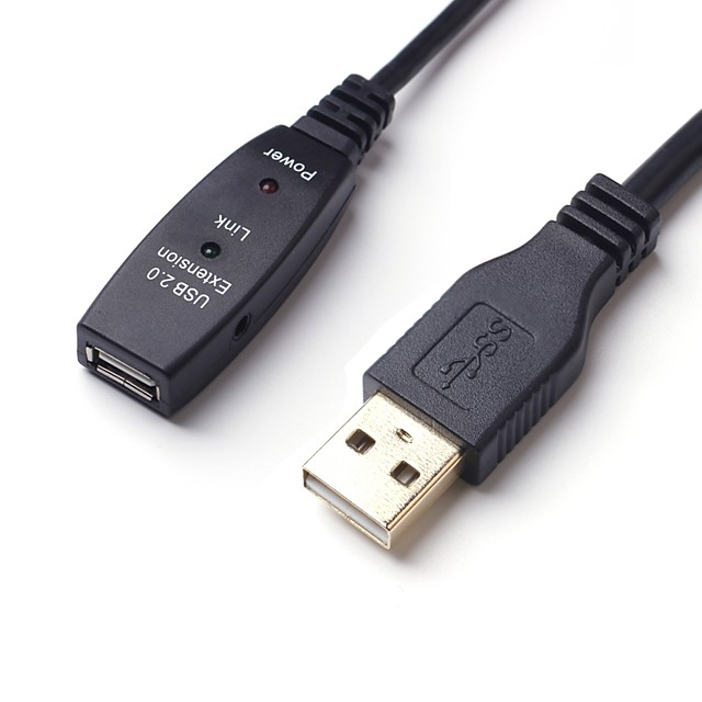 Generic Vention USB2.0 3.0 Extension Cable Male to Female Extender Cable USB3.0 Cable Extended for Laptop PC USB Extension Cable 0.5M 3M