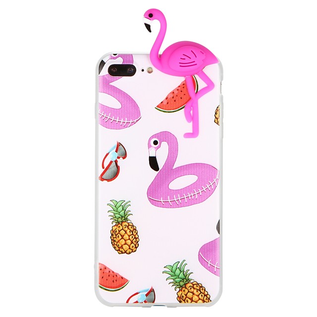 Coque Pour Apple Iphone 7 Iphone 6 Motif A Faire Soi Meme Coque Flamant Animal Dessin Anime 3d Flexible Tpu Pour Iphone X Iphone 8 Plus Iphone 8 De 6479443 2020 A 3 14