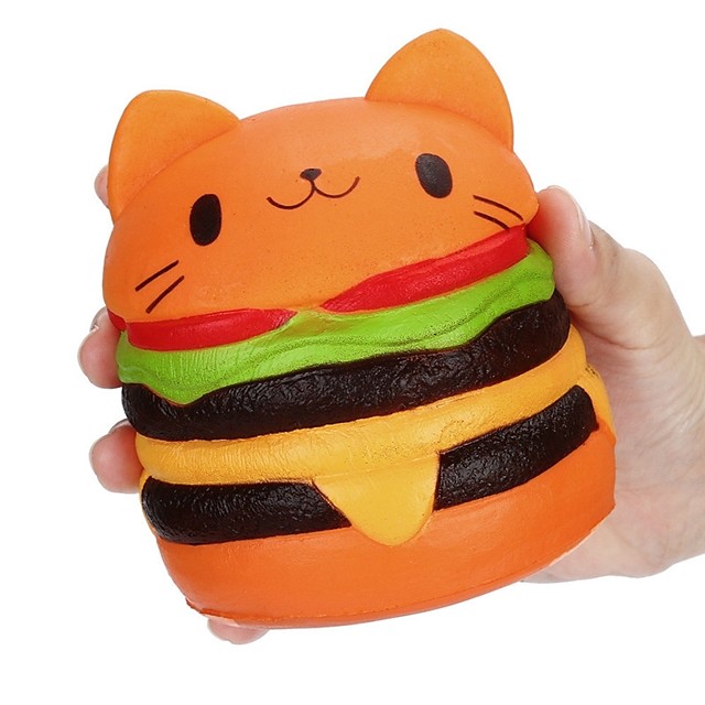hamburger squishy toy
