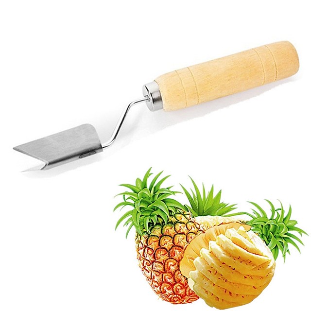 Pineapple Slicer Stainless Steel Pineapple Eye Peeler Pineapple Seed Remover Knife Fruit Tool 21 2 59