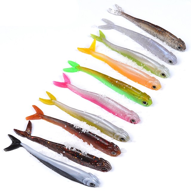 Pcs Soft Bait Fishing Lures Soft Bait Outdoor Sinking Bass Trout Pike Bait Casting Lure