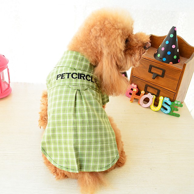 Honden Katten Huisdieren Tshirts Puppy kleding Gestreept