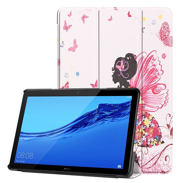 Case For Huawei Huawei Mediapad T5 10 Huawei Mediapad T3 10 Ags W09 Ags L09 Ags L03 With Stand Flip Pattern Full Body Cases Sexy Lady Hard Pu Leather 21 17 84