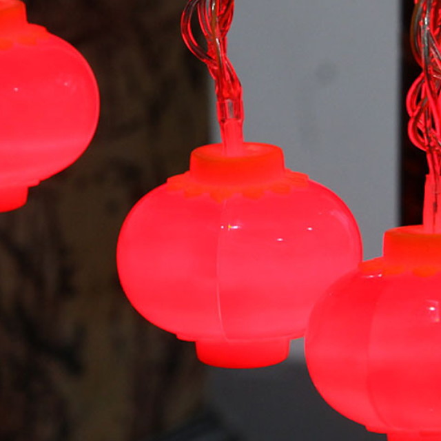 10m Cuerdas de Luces 38 LED Rojo Decorativa 220-240 V 1 juego 7007813