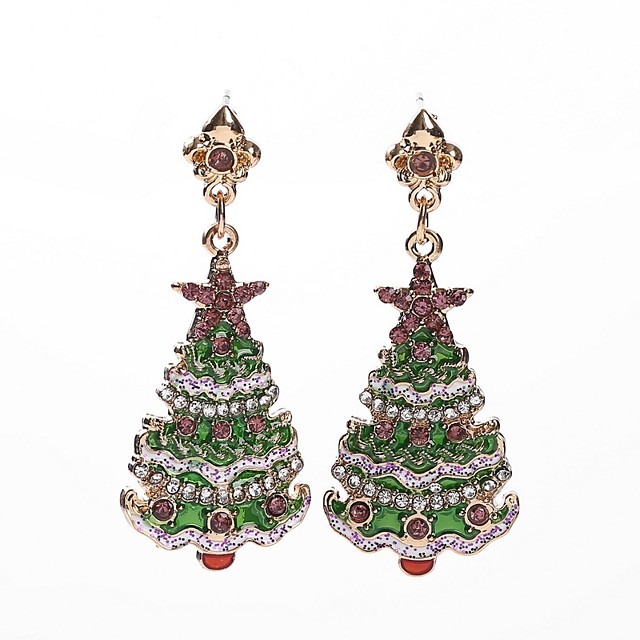 ladies christmas earrings