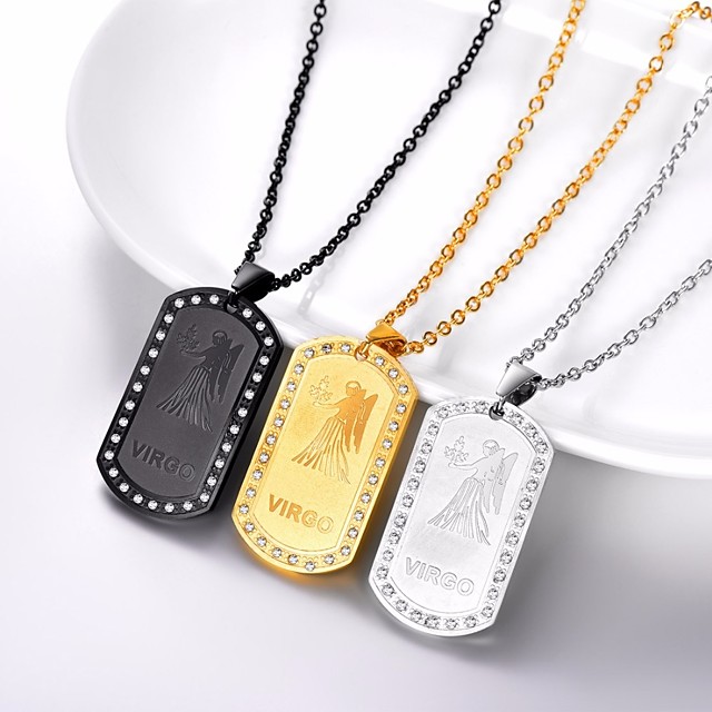 zodiac crystal necklace