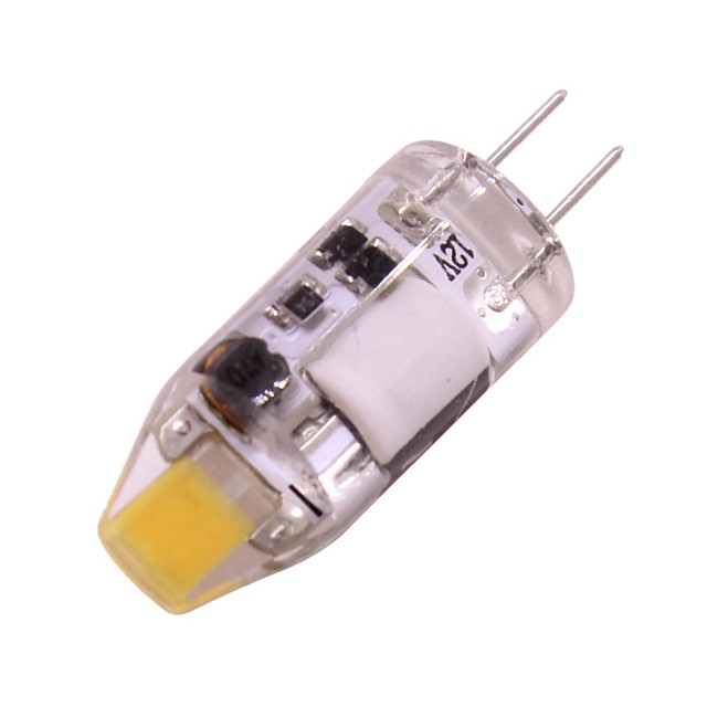 1PC Mini 1W G4 LED Lamp Bulb Noflicker 12V AC/DC 160LM COB Equvialent