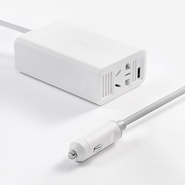 xiaomi smart mi bilomriktare dc 12v-ac 220v usb smart snabb 