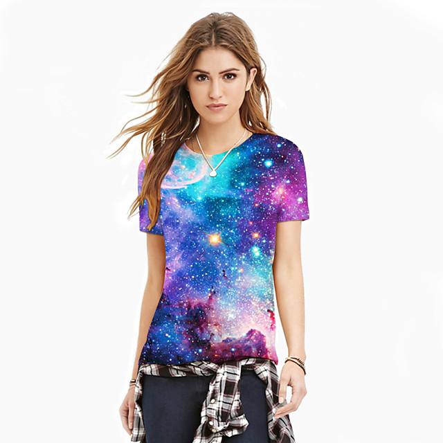 galaxy t shirt women