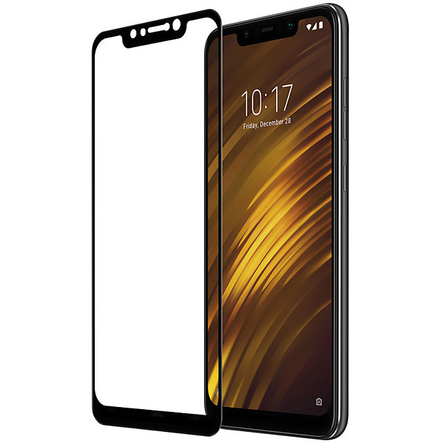 displayschutzfolie für xiaomi pocophone f1 aus gehärtetem