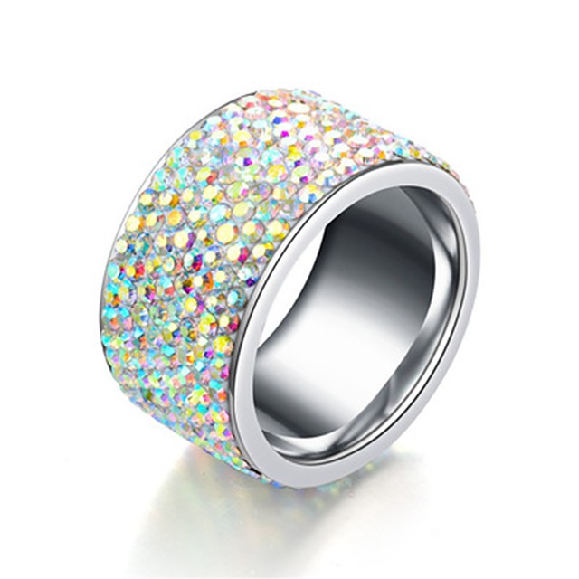 Bague Alliance Acier Inoxydable 316L Homme/femme - Design Chaîne, Sans Pierre - Neuf Avec étiquettes