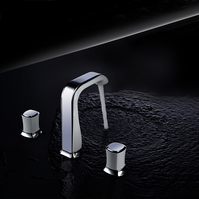 Waschbecken Wasserhahn, Chrom Öl eingerieben Bronze Gold mehrlagig weit