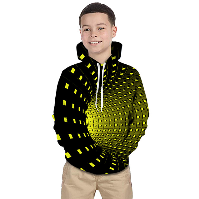 geometric 3d hoodie