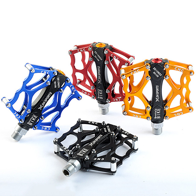 mountain bike pedals red