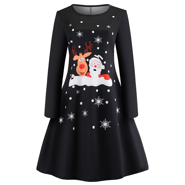 Femme Robe Gaine Au dessus du genou Manches Longues ...