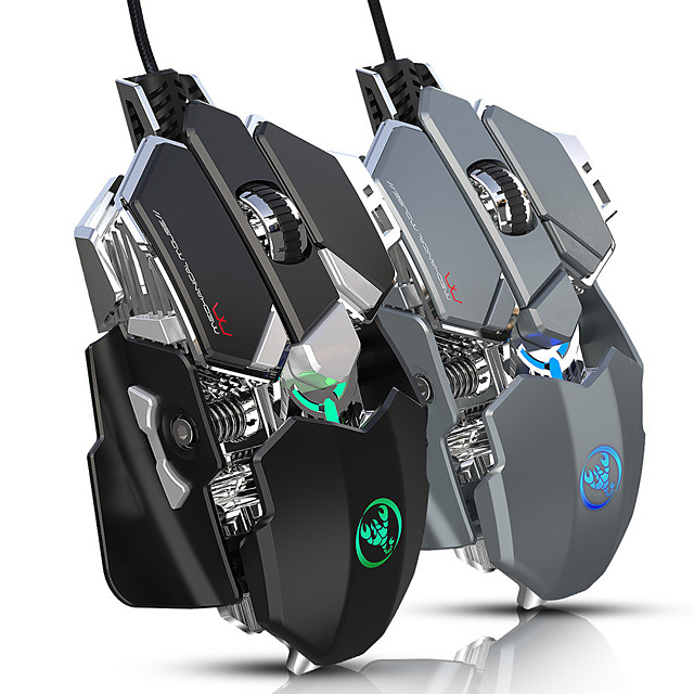 HXSJ J600 USB Optical Gaming Mouse Electronic Competitive Mechanical