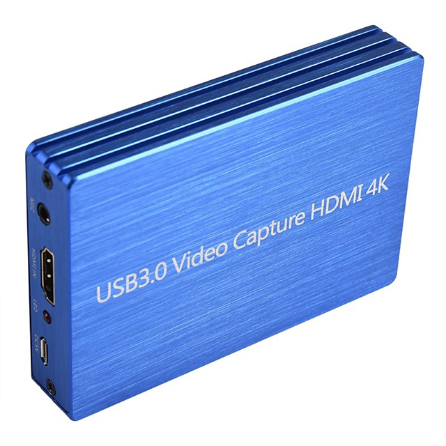 4k Hdmi To Usb 3 0 Video Capture Card Dongle 1080p 60fps Hd Video Recorder Grabber For Obs Capturing Gaming Live Streaming 125 09