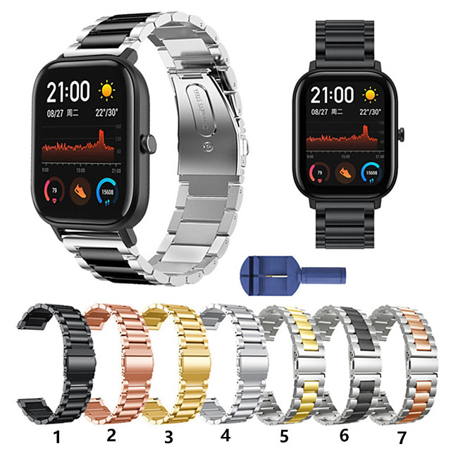 amazfit bip metal strap