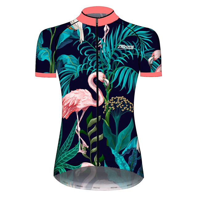 pink shirt cycling